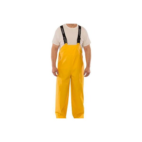 Tingley Weather-Tuff Overall, Yellow, .40MM PVC On Polyester, 3XL O33017.3X - main